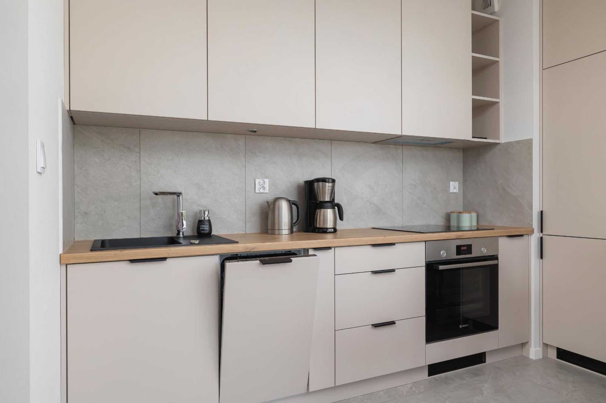Stylowy Apartament Z Dwiema Sypialniami Balkonem I Parkingiem By Noclegi Renters Katowice Zewnętrze zdjęcie