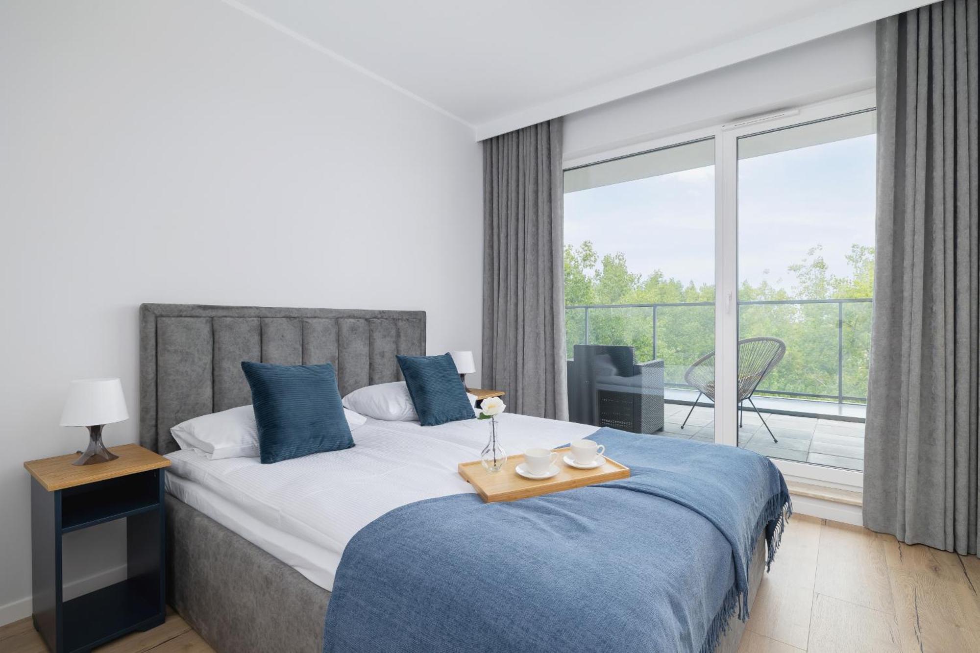 Stylowy Apartament Z Dwiema Sypialniami Balkonem I Parkingiem By Noclegi Renters Katowice Zewnętrze zdjęcie