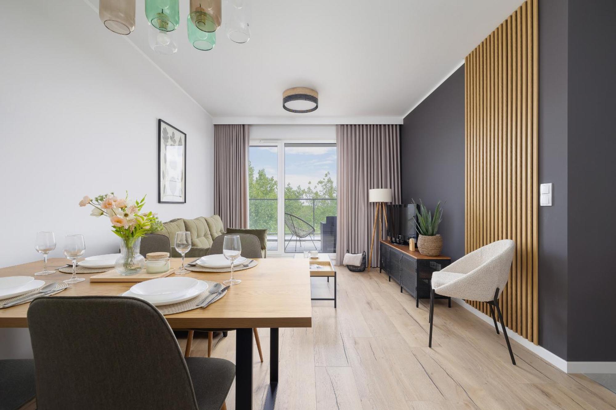 Stylowy Apartament Z Dwiema Sypialniami Balkonem I Parkingiem By Noclegi Renters Katowice Zewnętrze zdjęcie